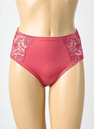 Culotte tissage satiné rose FELINA femme