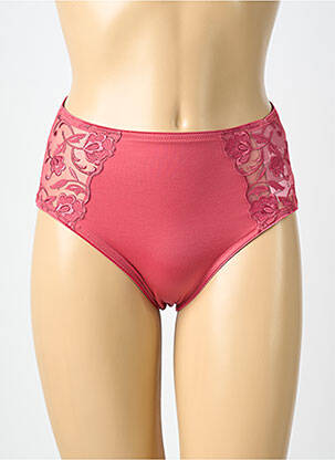 Culotte tissage satiné rose FELINA femme