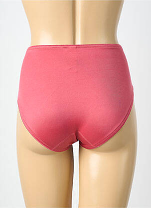 Culotte tissage satiné rose FELINA femme