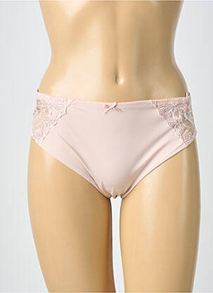 Culotte tissage satiné rose FELINA femme