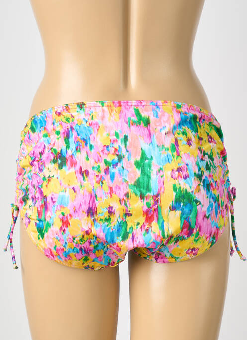 Bas de maillot de bain imprimé fleurs culotte rose PRIMA DONNA femme