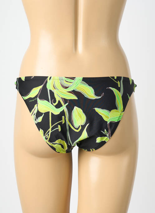 Bas de maillot de bain imprimé fleurs culotte noir LISE CHARMEL femme