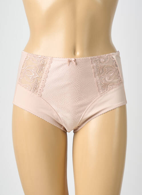 Culotte tissage satiné rose FELINO femme