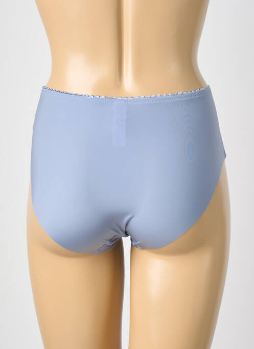 Culotte tissage satiné bleu FELINA femme
