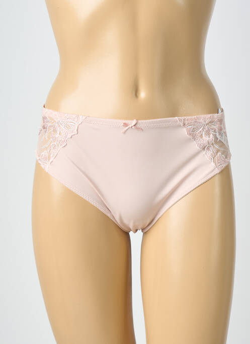 Culotte tissage satiné rose FELINA femme