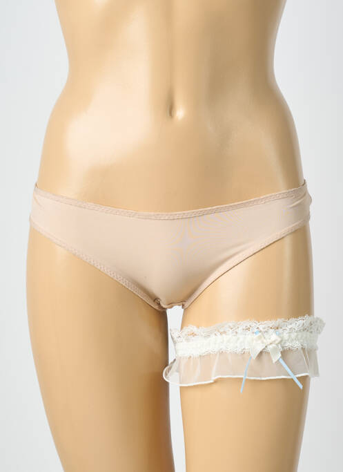 Guêpière/porte-jarretelle broderie blanc LISE CHARMEL femme