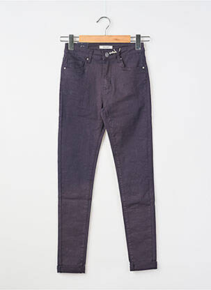 Pantalon slim stretch taille normale bleu NINA CARTER femme