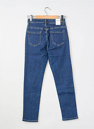Jeans coupe slim stretch taille normale bleu NINA CARTER femme