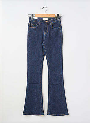 Jean coupe flare stretch taille normale bleu NINA CARTER femme