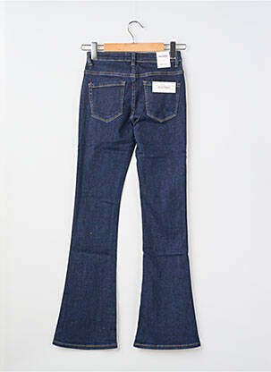 Jean coupe flare stretch taille normale bleu NINA CARTER femme