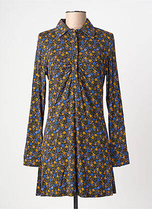 Robe courte bleu LINGAM femme