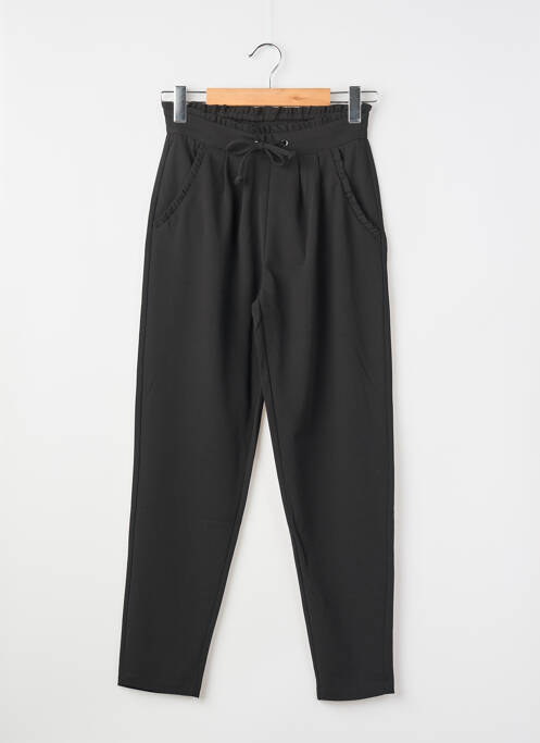 Pantalon droit stretch taille normale noir JDY femme
