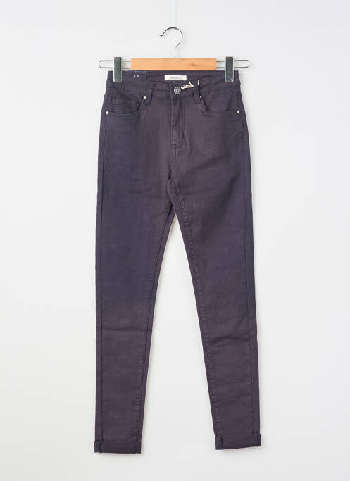 Pantalon slim stretch taille normale bleu NINA CARTER femme