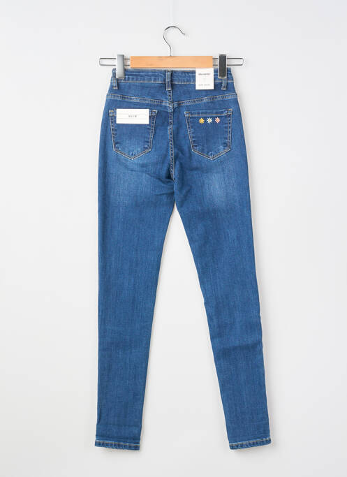 Jeans coupe slim stretch taille normale bleu NINA CARTER femme