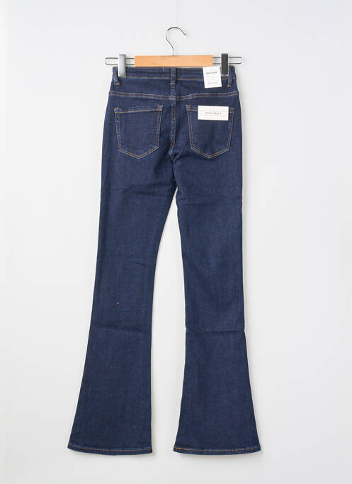 Jean coupe flare stretch taille normale bleu NINA CARTER femme