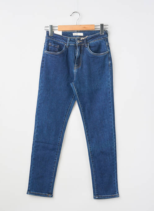 Jeans coupe slim bleu NINA CARTER femme