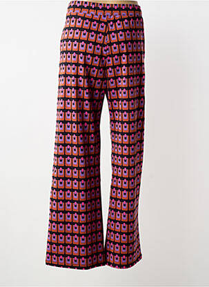 Pantalon large poches taille normale violet PRINCESSE NOMADE femme