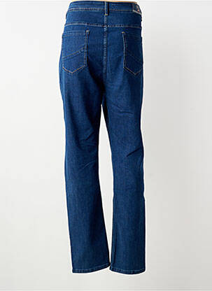Jeans coupe droite stretch taille normale bleu S.QUISE femme