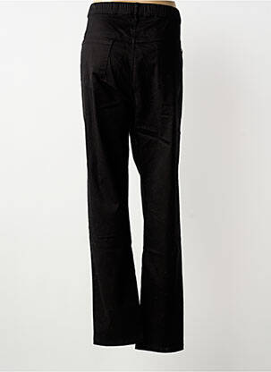 Jegging tissage popeline taille normale noir S.QUISE femme