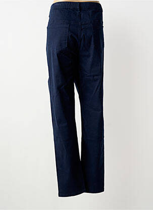 Jegging tissage popeline taille normale bleu S.QUISE femme
