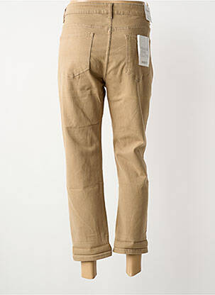 Pantalon 7/8 stretch taille normale beige G-SMACK femme