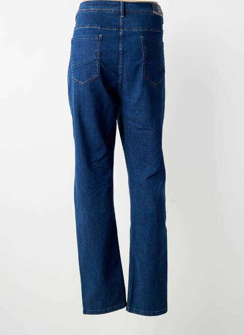 Jeans coupe droite stretch taille normale bleu S.QUISE femme