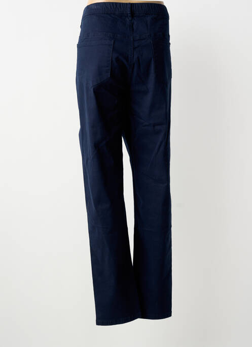 Jegging tissage popeline taille normale bleu S.QUISE femme