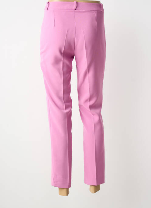 Pantalon 7/8 stretch taille normale rose HIPPOCAMPE femme