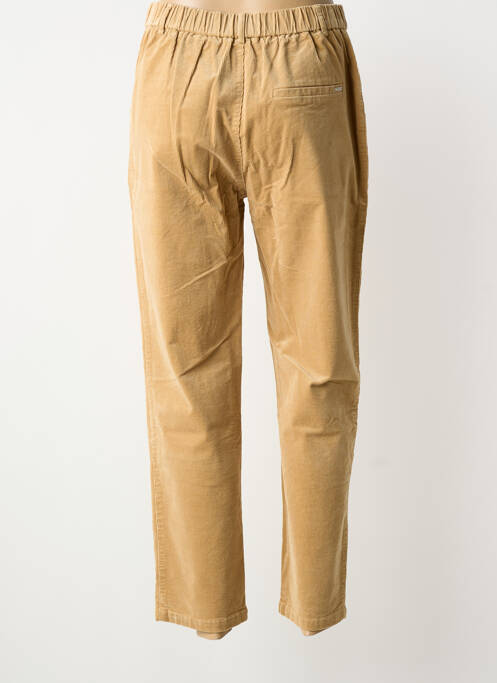 Pantalon droit stretch taille normale beige DEELUXE femme