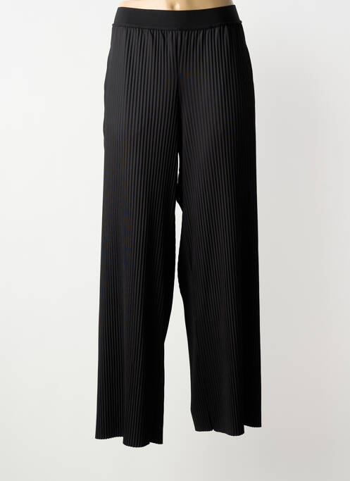 Pantalon large taille normale taille normale noir MAT. femme