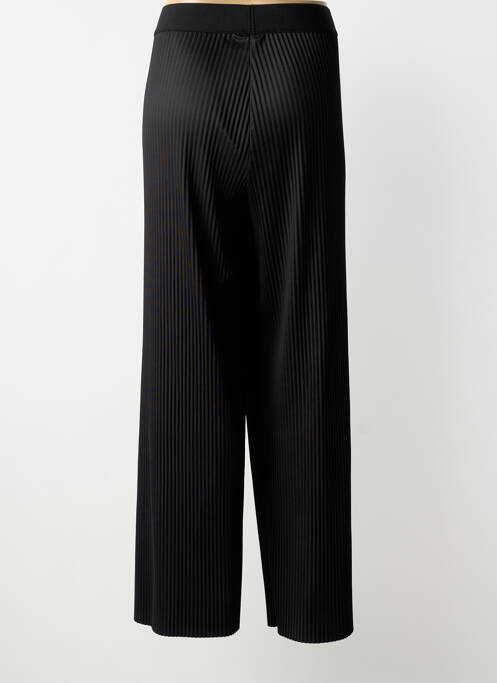 Pantalon large taille normale taille normale noir MAT. femme
