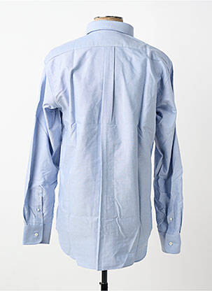 Chemise manches longues poches bleu BELLONI homme