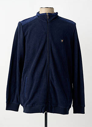 Veste casual poches bleu STIL PARK homme