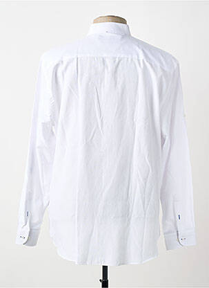 Chemise manches longues poches blanc CAP 10 TEN homme