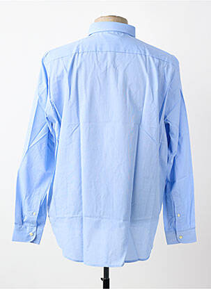 Chemise manches longues poches bleu DARIO BELTRAN homme