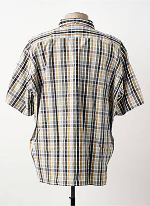 Chemise manches courtes poches gris KIDUR homme