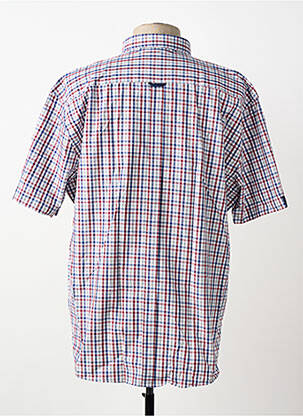 Chemise manches courtes poches bleu CAP 10 TEN homme