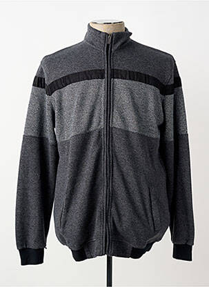Veste casual resserrée sur le bas gris CAP 10 TEN homme