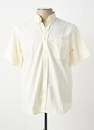 Chemise manches courtes poches beige BELLONI homme