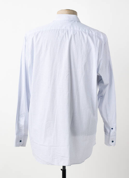 Chemise manches longues imprimé fantaisie bleu BELLONI homme