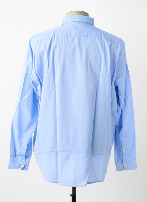 Chemise manches longues coupe cintrée bleu DARIO BELTRAN homme