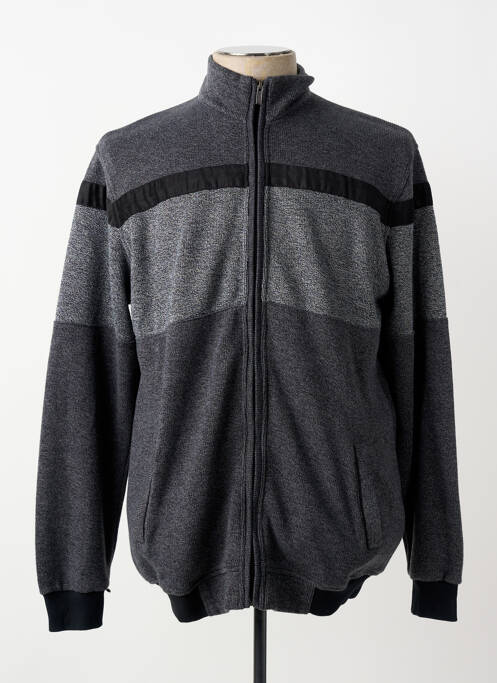 Veste casual resserrée sur le bas gris CAP 10 TEN homme