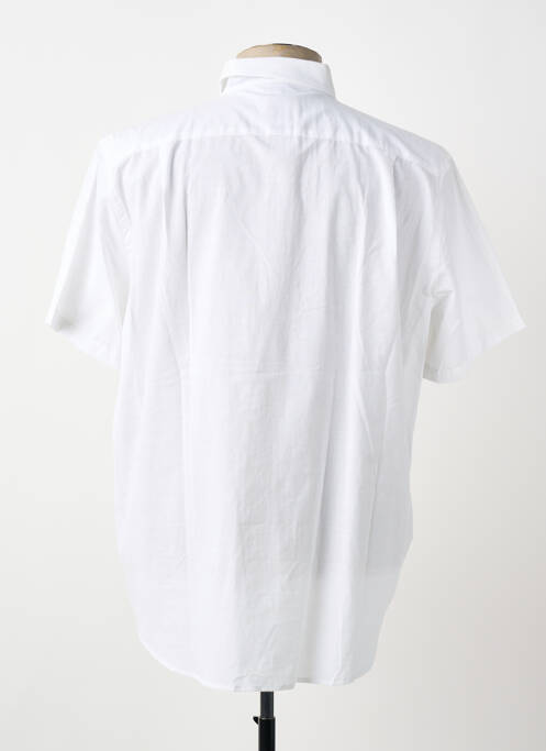Chemise manches courtes poches blanc DARIO BELTRAN homme