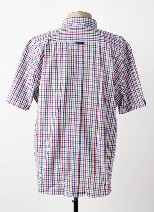 Chemise manches courtes poches bleu CAP 10 TEN homme