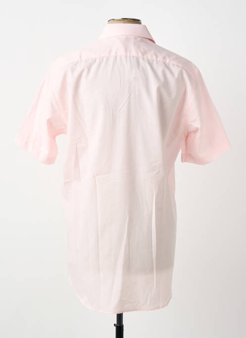 Chemise manches courtes poches rose BELLONI homme