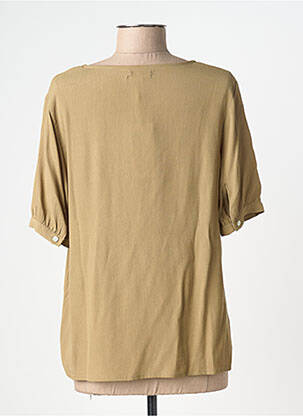 Blouse manches courtes manches courtes vert YERSE femme