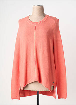 Pull stretch manches longues orange YERSE femme