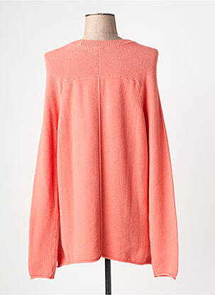 Pull coupe droite manches longues orange YERSE femme