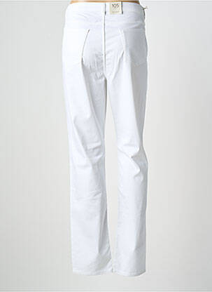 Jeans coupe slim stretch taille normale blanc TRUSSARDI JEANS femme