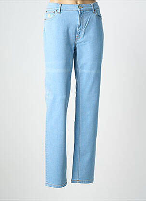 Jeans coupe slim stretch taille normale bleu TRUSSARDI JEANS femme